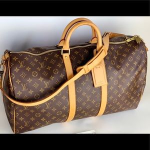 Authentic Louis Vuitton Keepall 55 Bandouliere